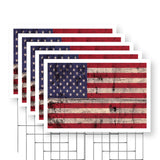 Rusty American Flag