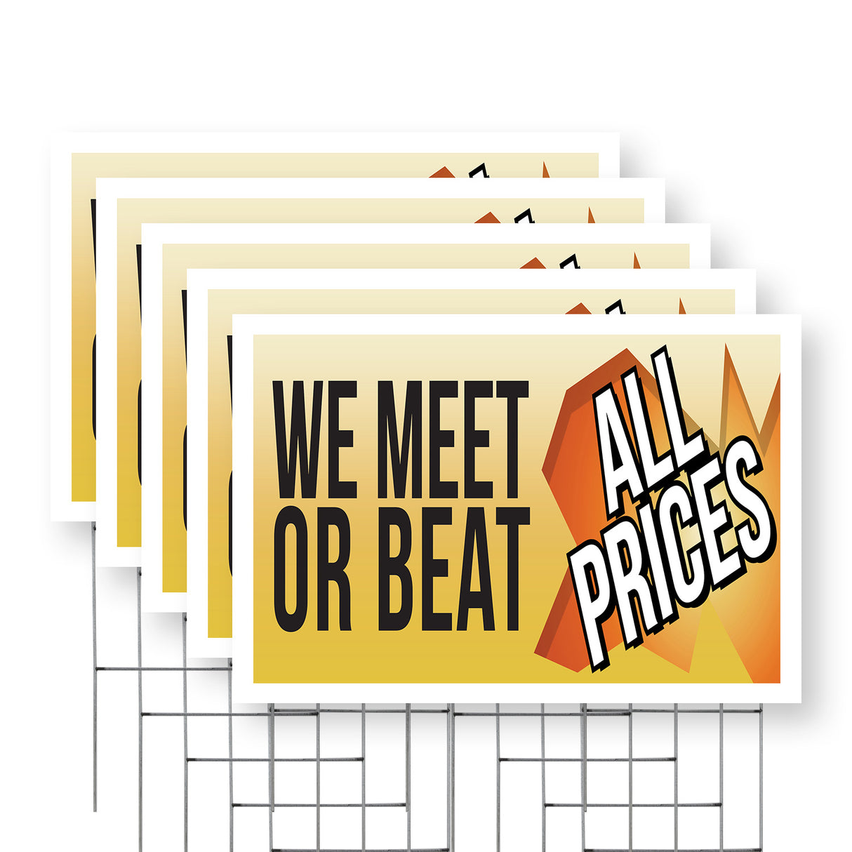 We Meet or Beat All Prices