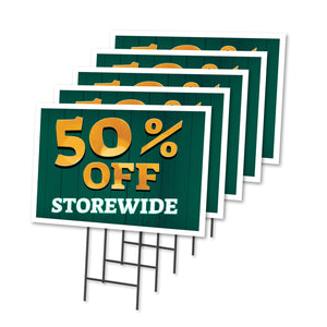 50% Off Storewide