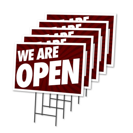 We Are Open