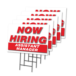Now Hiring Assistant Manager