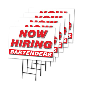 Now Hiring Bartenders