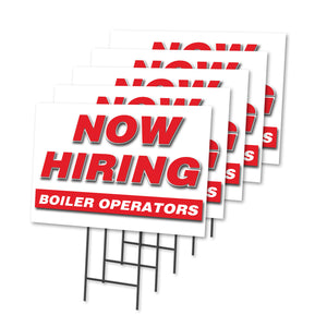 Now Hiring Boiler Operators