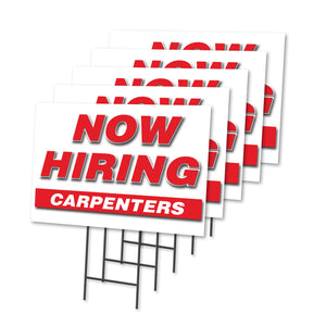 Now Hiring Carpenters