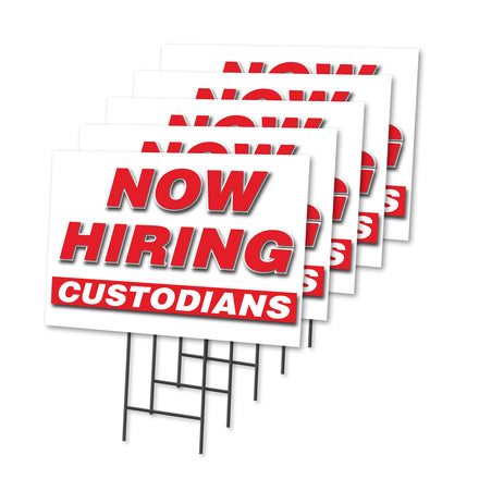 Now Hiring Custodians