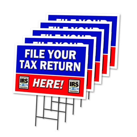 FILE YOUR TAX RETURN HERE