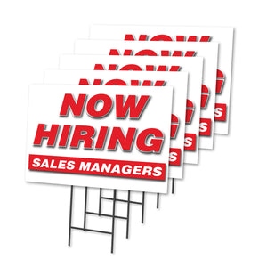 Now Hiring Sales Managers