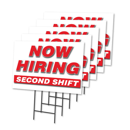 Now Hiring Second Shift