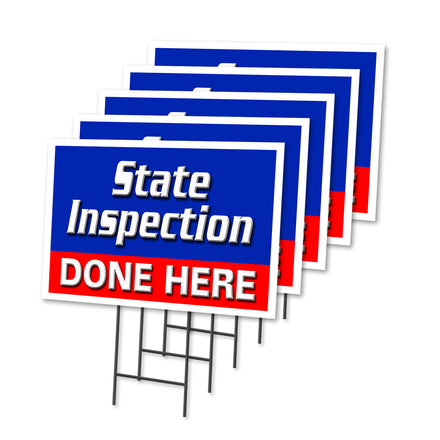 STATE INSPECTION DONE HERE