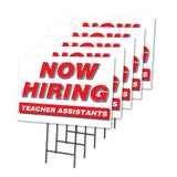 Now Hiring Teacher Assistants