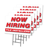 Now Hiring Tile Installers