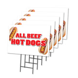 ALL BEEF HOT DOGS
