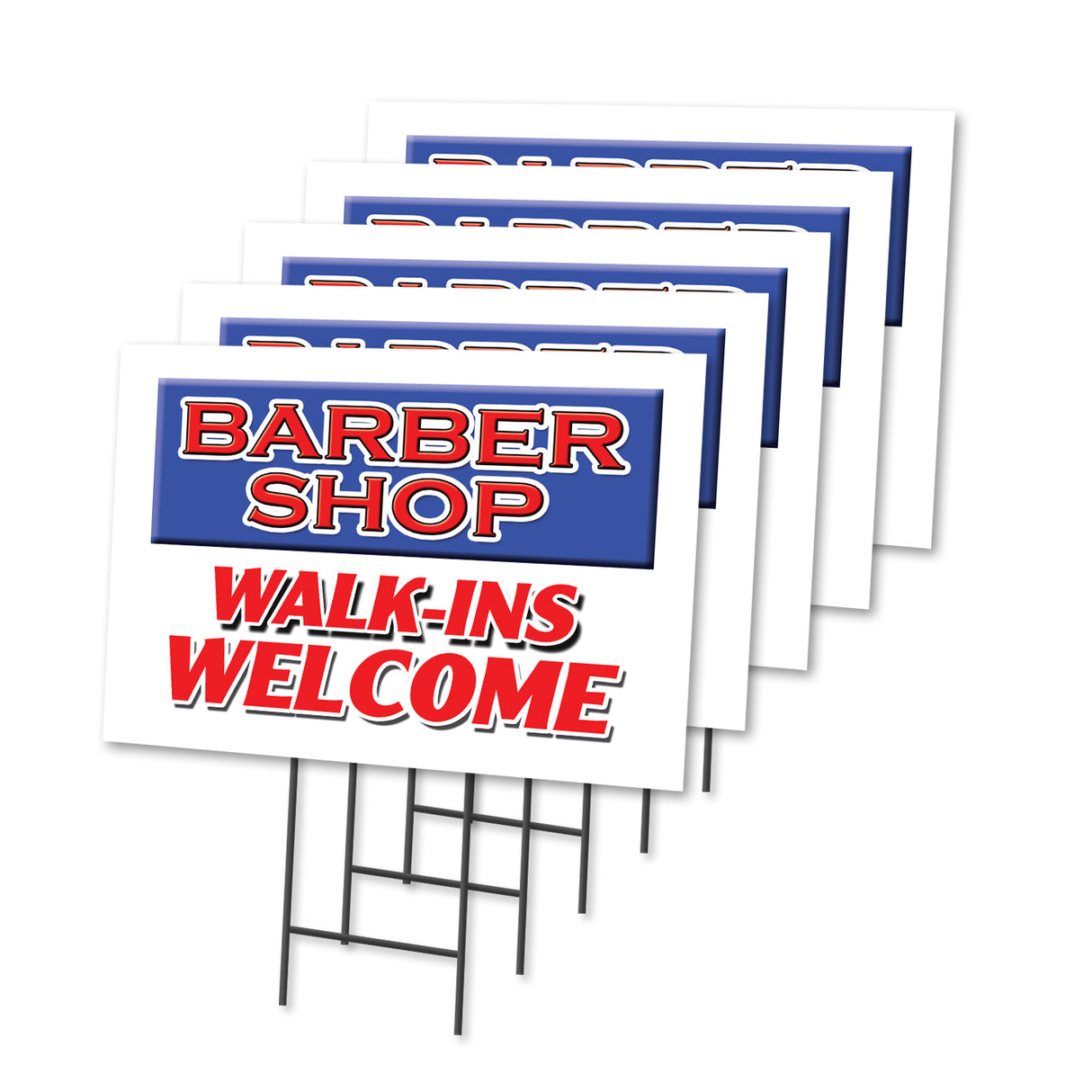BARBER SHOP WALK-INS WELCOME