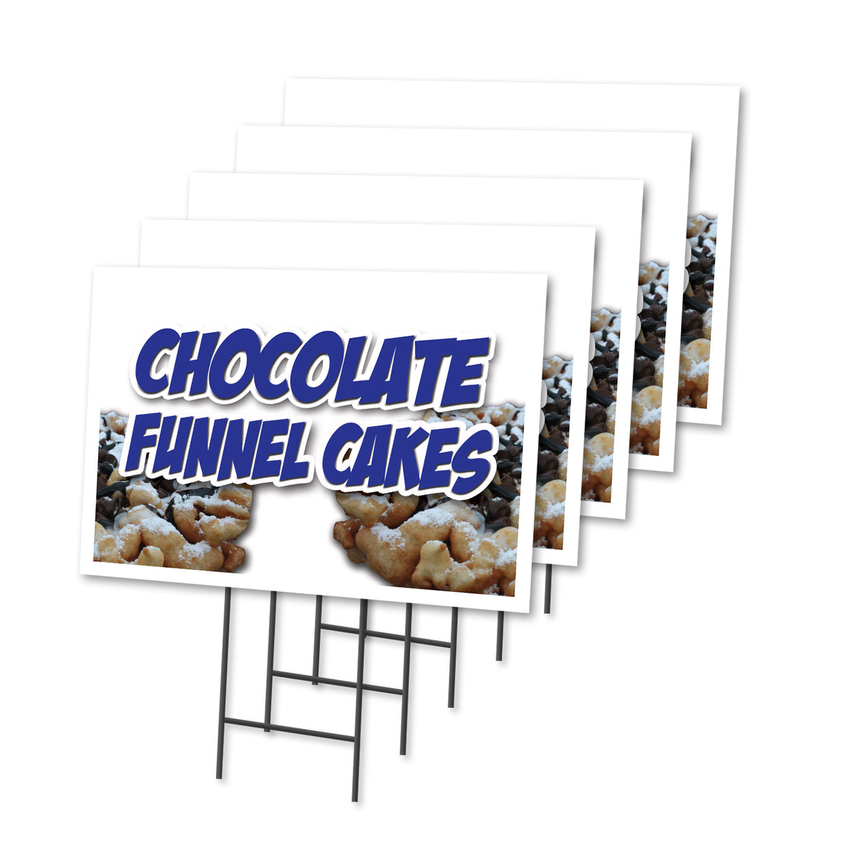 CHOCOLATE FUNNEL CAKES