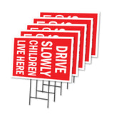 Drive Slowly Children Live Here