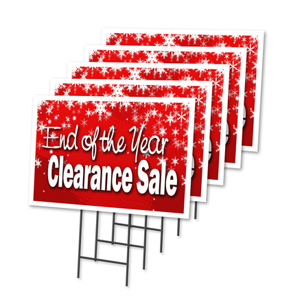 END OF THE YEAR CLEARANCE SALE