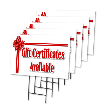 GIFT CERTIFICATES