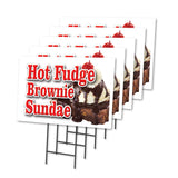 HOT FUDGE BROWNIE SUNDAE