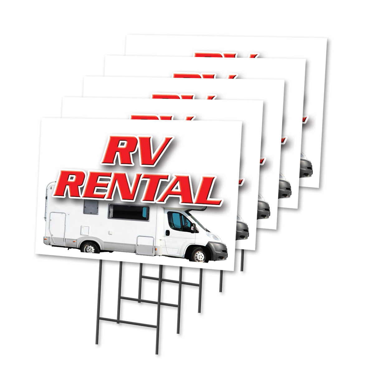Signs For Rv Renters RV RENTAL Advertising – SignMission