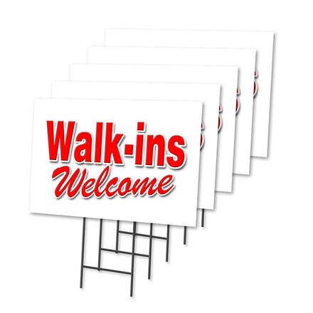 WALK-INS WELCOME