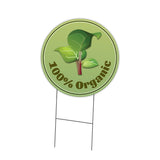 Farmer's Market 100% Organic Circle