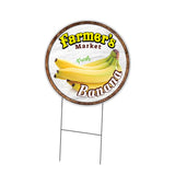 Farmer's Market Banana Circle