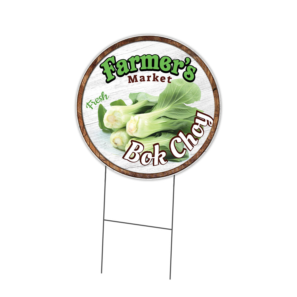 Farmer's Market Bok Choy Circle
