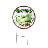 Farmer's Market Bok Choy Circle