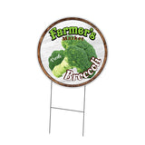 Farmer's Market Broccoli Circle