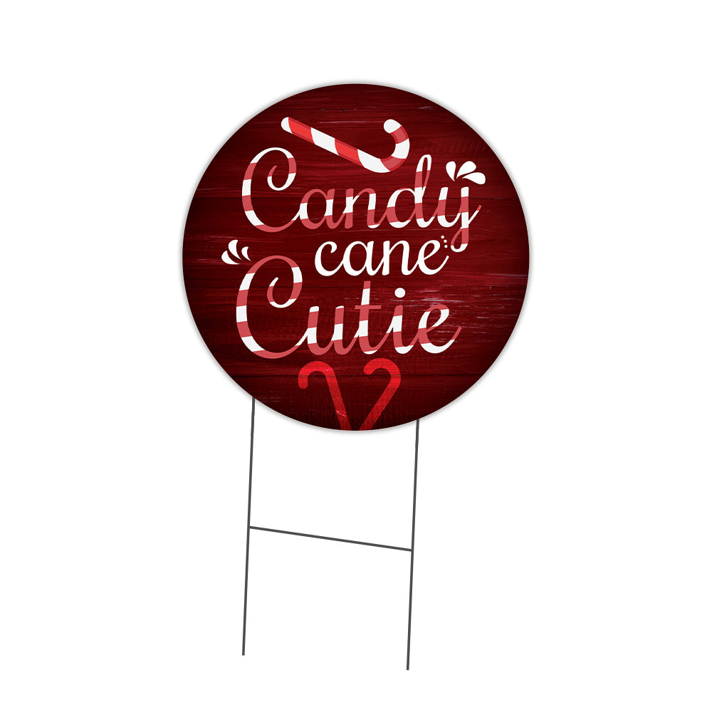 Candy Cane Cutie Circle