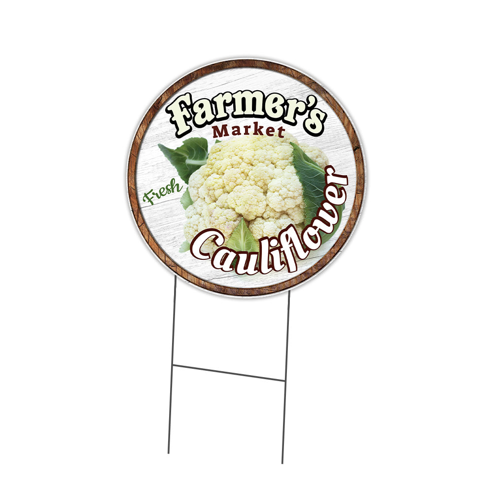 Farmer's Market Cauliflower Circle