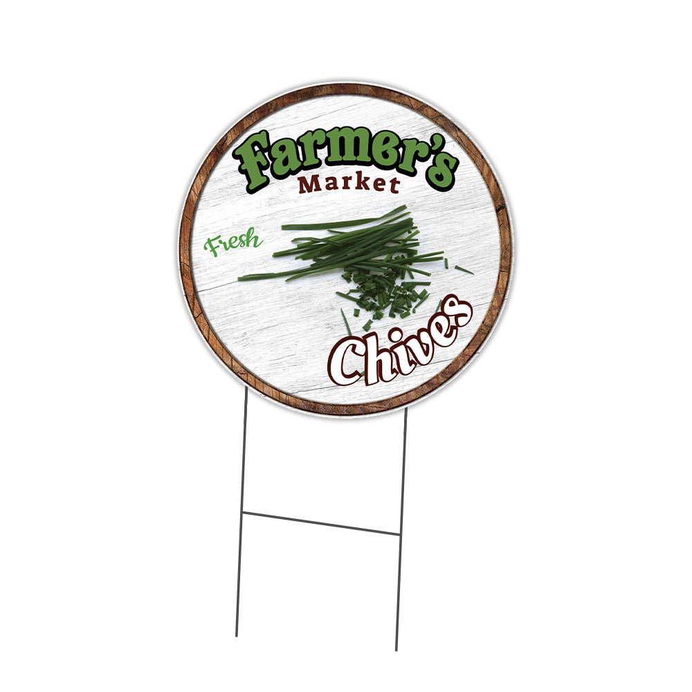 Farmer's Market Chives Circle