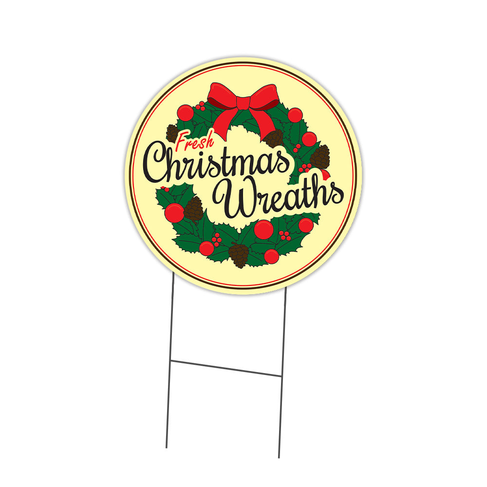 Christmas Wreaths Circle