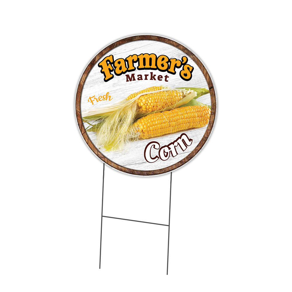 Farmer's Market Corn Circle