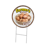 Farmer's Market Eggs Circle