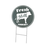 Farmer's Market Fresh Milk Circle