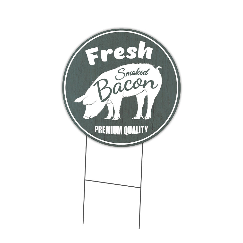 Farmer's Market Fresh Smoked Bacon Circle