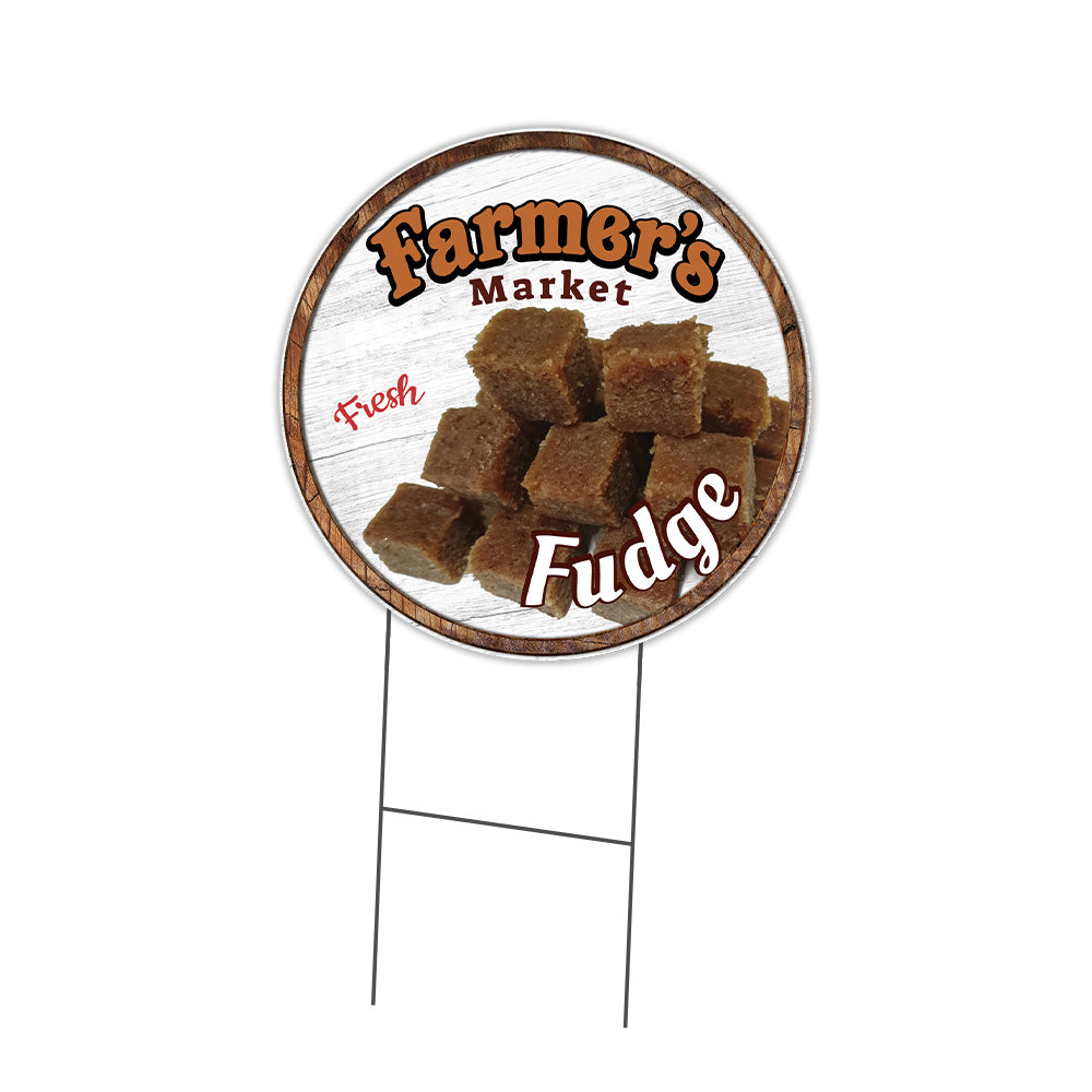 Farmer's Market Fudge Circle