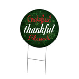 Grateful Thankful Blessed Circle