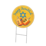 Happy Hanukkah 2 Circle