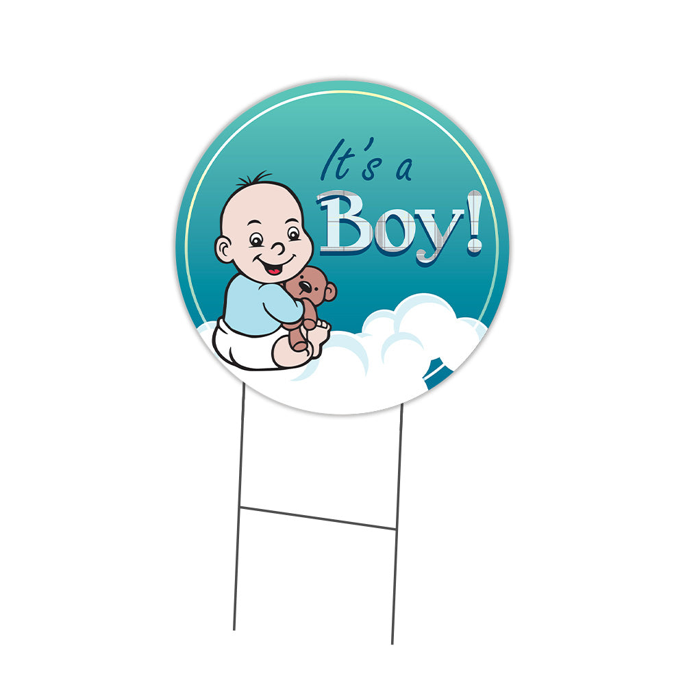 It's A Boy Circle