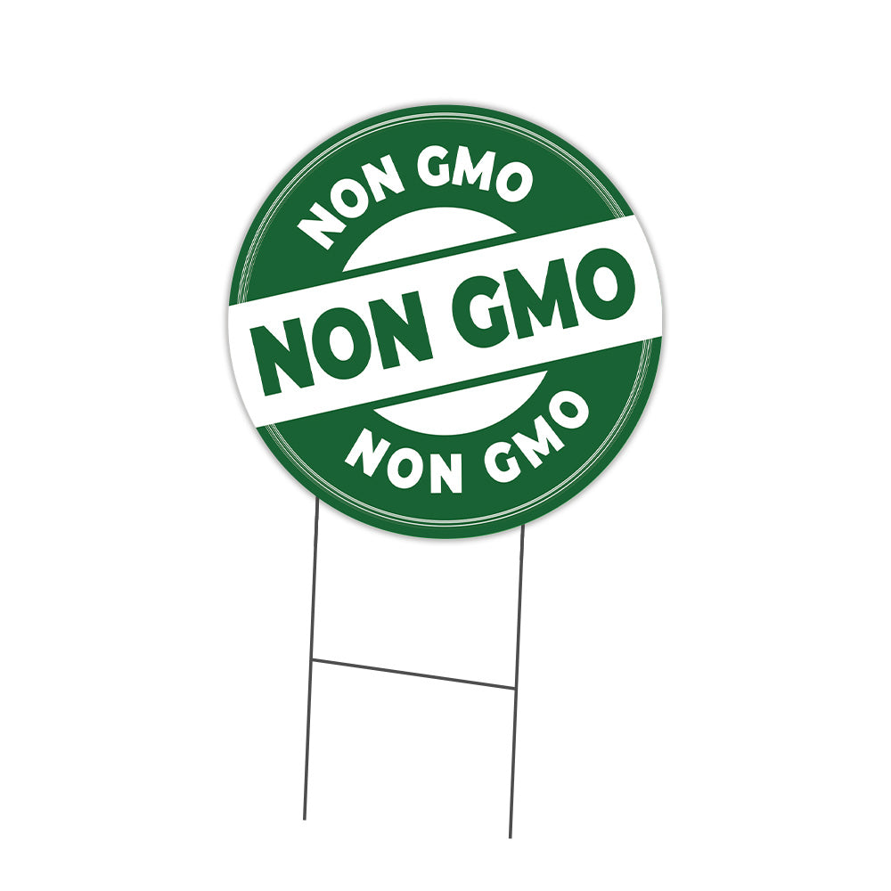 Farmer's Market Non Gmo Circle