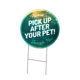 Pick Up After Your Pet Circle