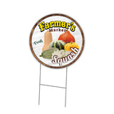 Farmer's Market Squash Circle