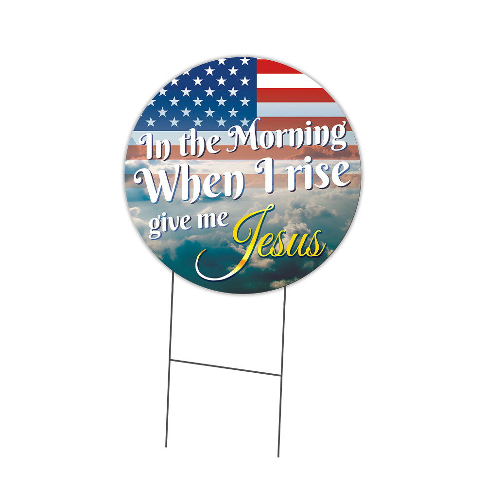When I Rise Give Me Jesus Circle