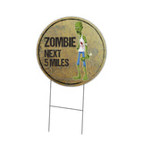 Zombie Next 5 Miles Circle