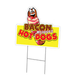 Bacon Wrapped Hot Dogs Die Cut