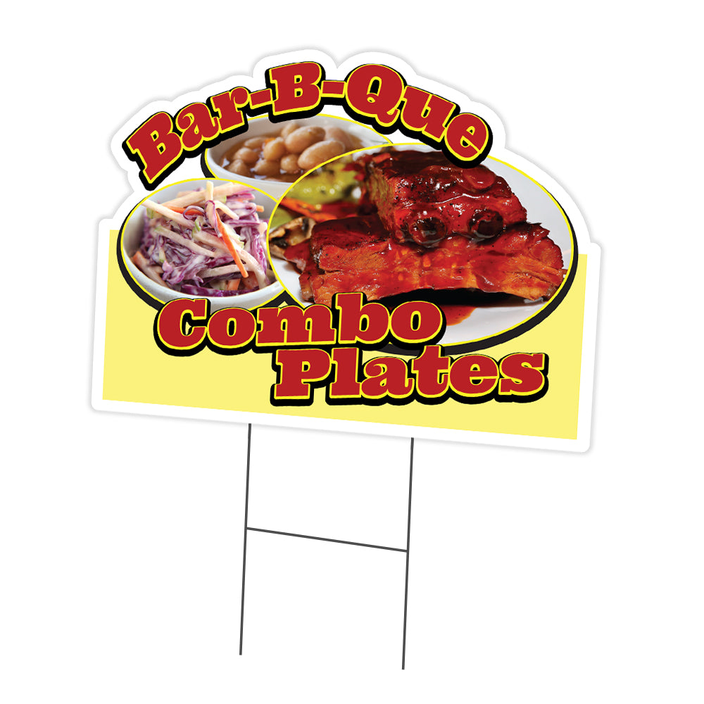 Bar-B-Que Combo Plates Die Cut