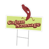 Cajun Sausage Die Cut