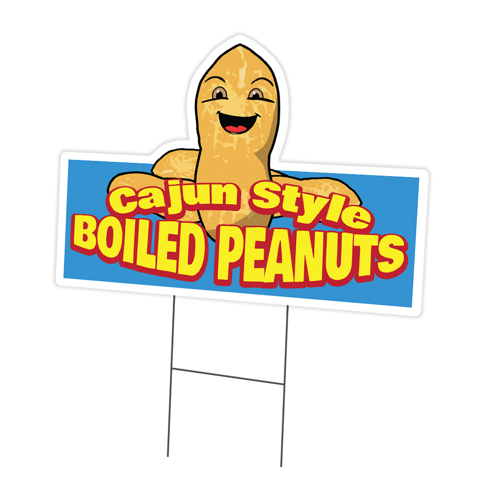 Cajun Style Boiled Peanuts Die Cut